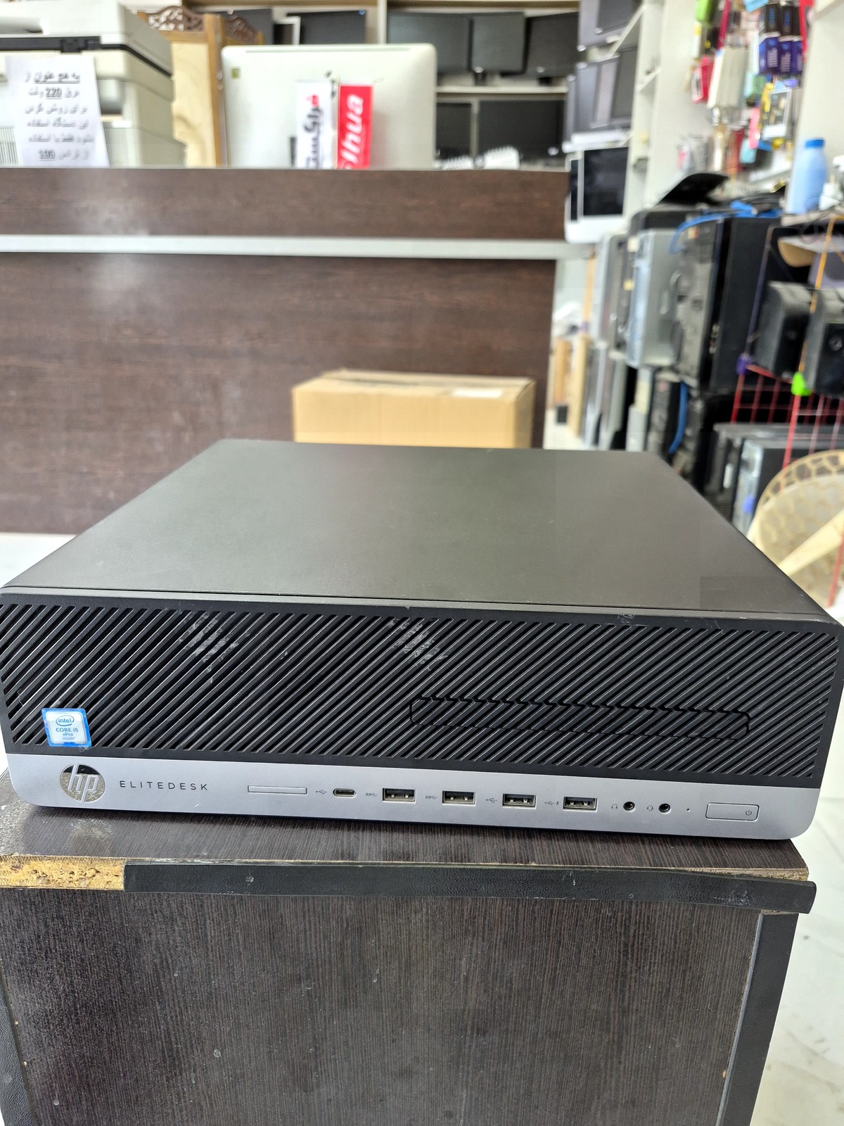 مینی کیس اچ پی مدل HP EliteDesk 800 G3 Core i5 6500
