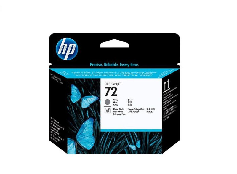 هد پلاترخاکستری فتوبلک اچ پی HP 72