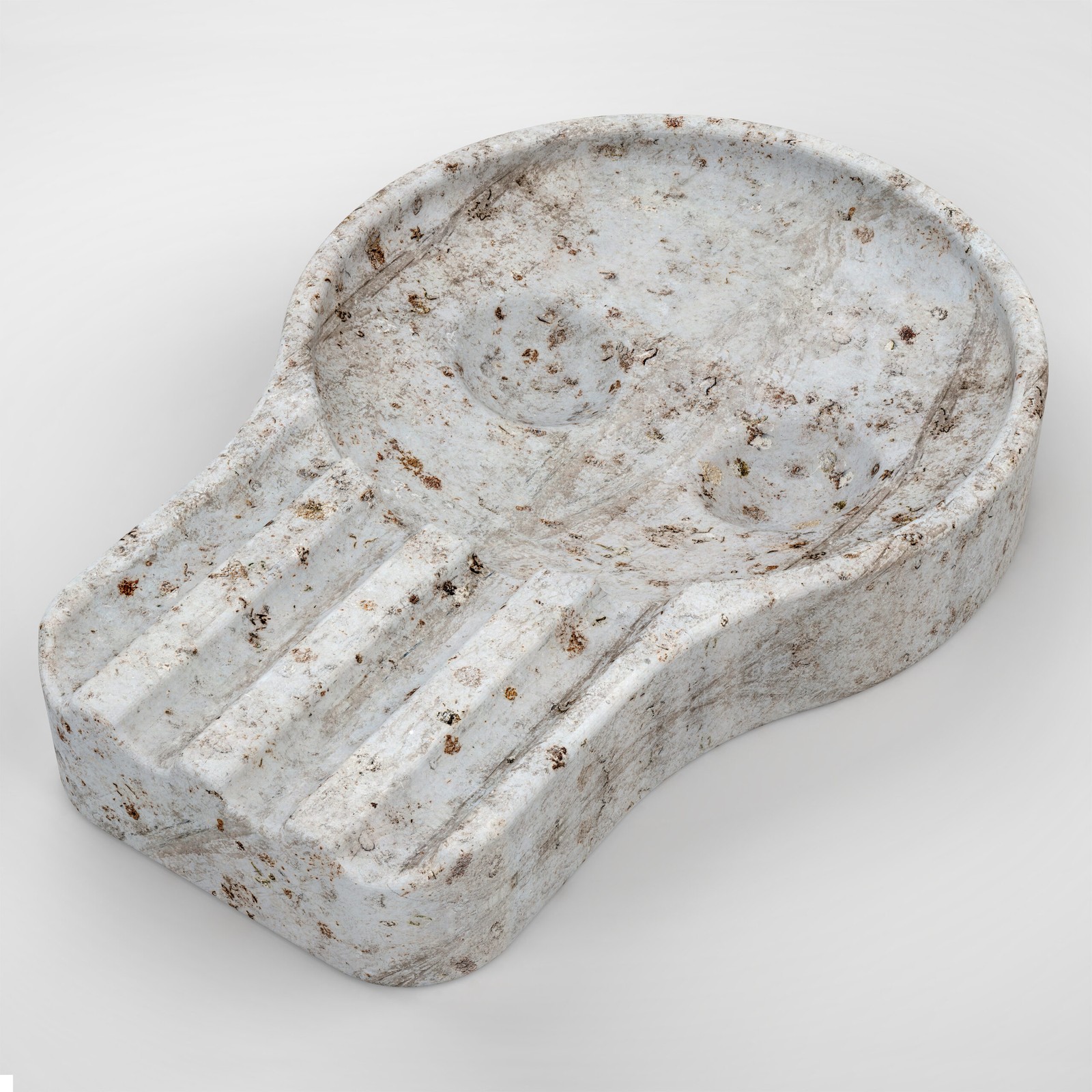 مدل سه بعدی زیر سیگاری طرح جمجمه(STL)