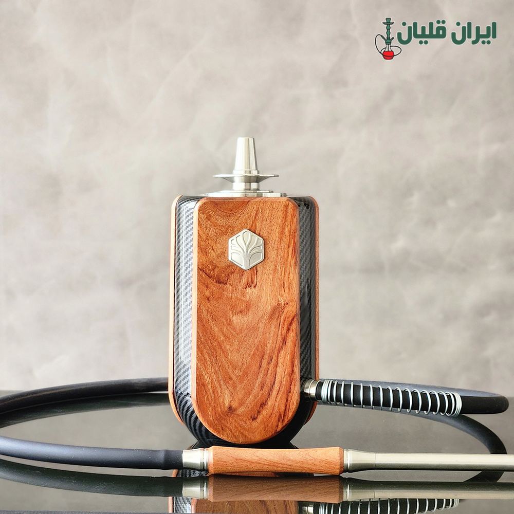 قلیان مستر وود مدل Prisma کربن مشکی