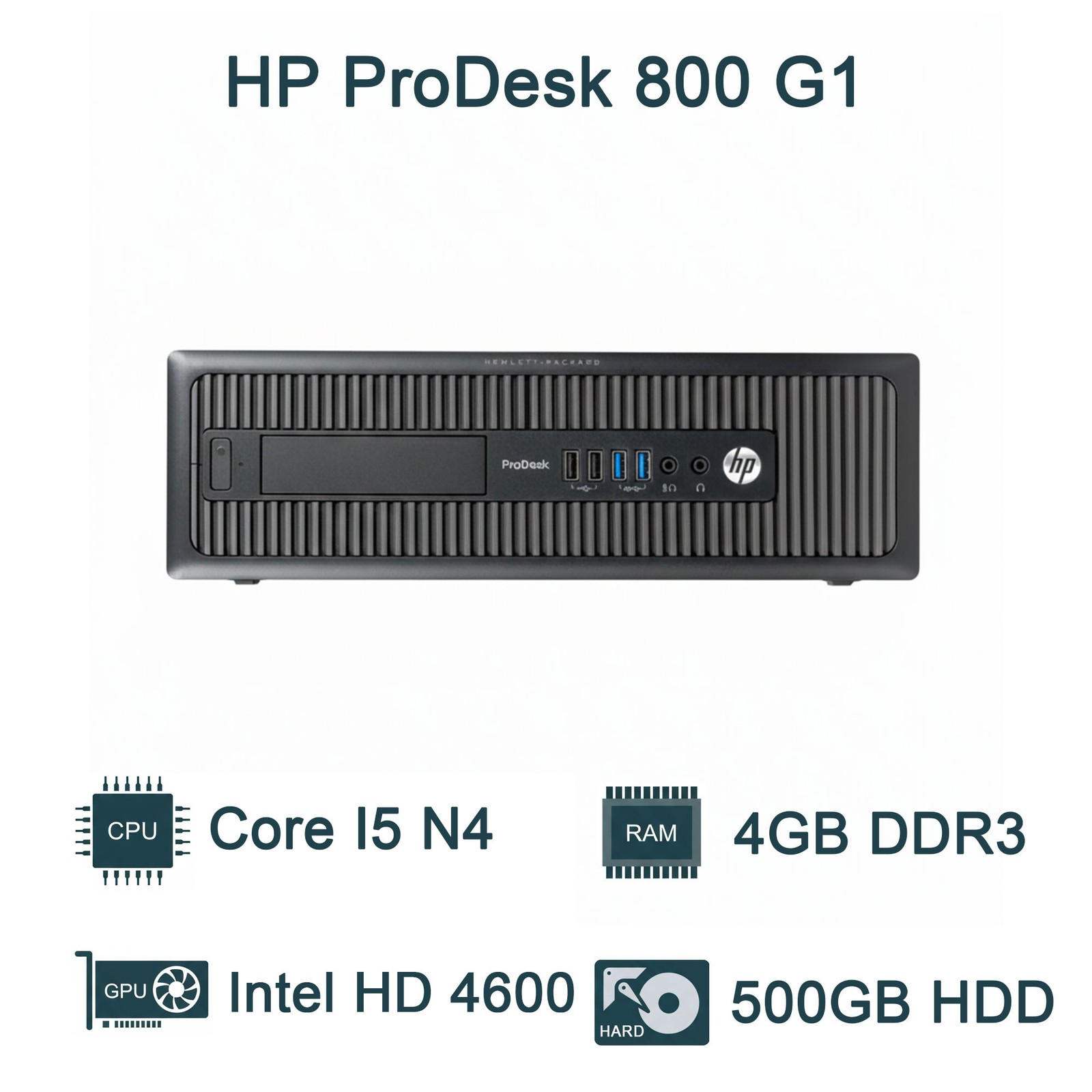 مینی کیس استوک اچ پی G1 مدل HP ProDesk پردازنده i5 نسل 4