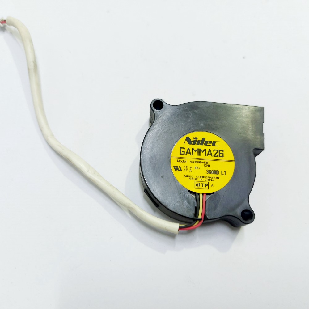 فن حلزونی 50*50*15 میلیمتر ۱۲ولت 0.17 آمپر ویدئو پروژکتور توشیبا TLP-T620