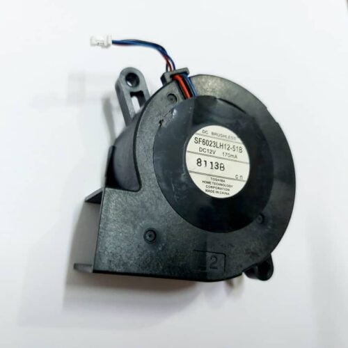 فن حلزونی 60*60*20 میلیمتر 12 ولت 170 میلی آمپر ویدئو پروژکتور CP-X1 و CP-RX70