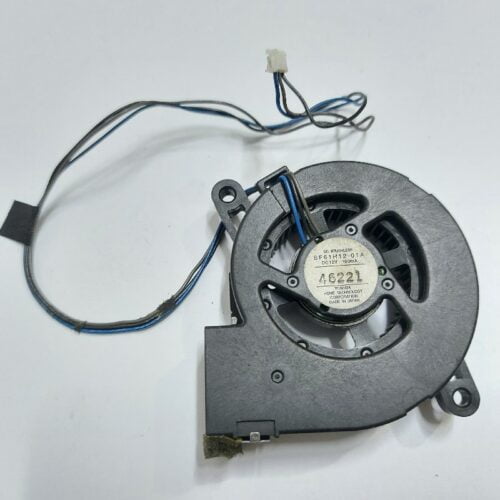 فن حلزونی 60*60*20 میلیمتر 12 ولت 160 میلی آمپر ویدئو پروژکتور سانیو PLC-SW30