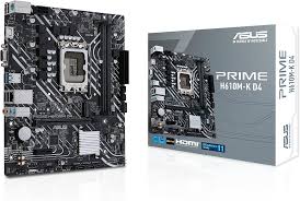 ASUS PRIME H610M-K D4 (I5-12400f)