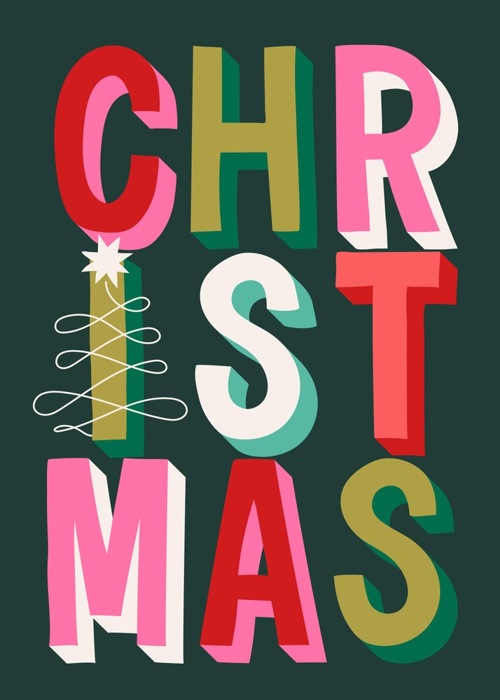 Bold Christmas تابلو