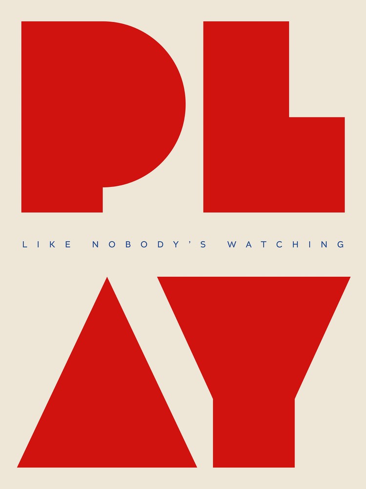 Play Bold Print تابلو