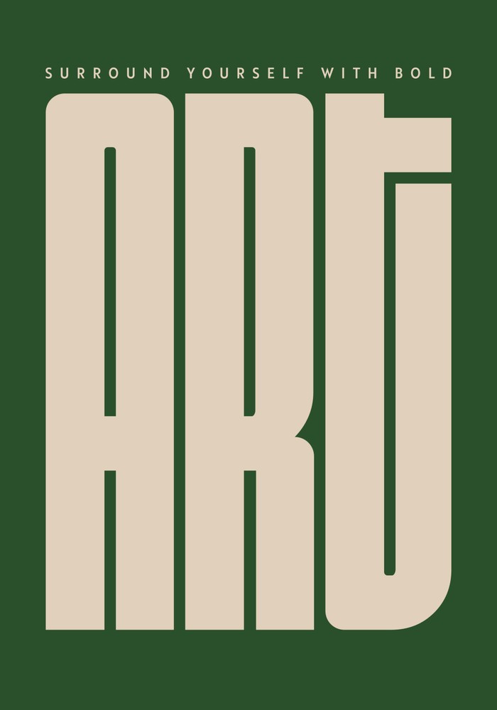 Bold Art Print تابلو