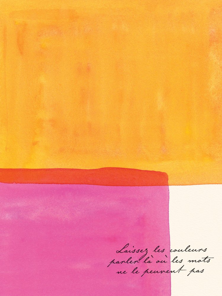 Colourful Abstract Print
