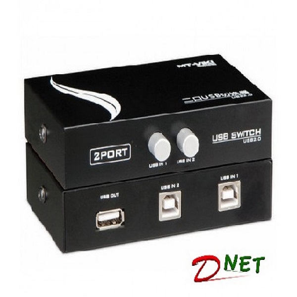 دیتا سوییچ 1 به 2 USB پرینتری ( دستی )