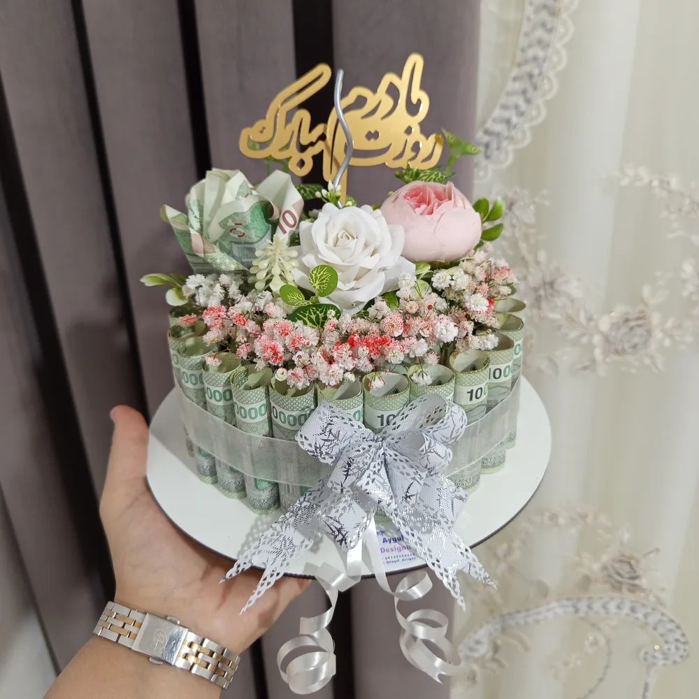اسکناس کیک