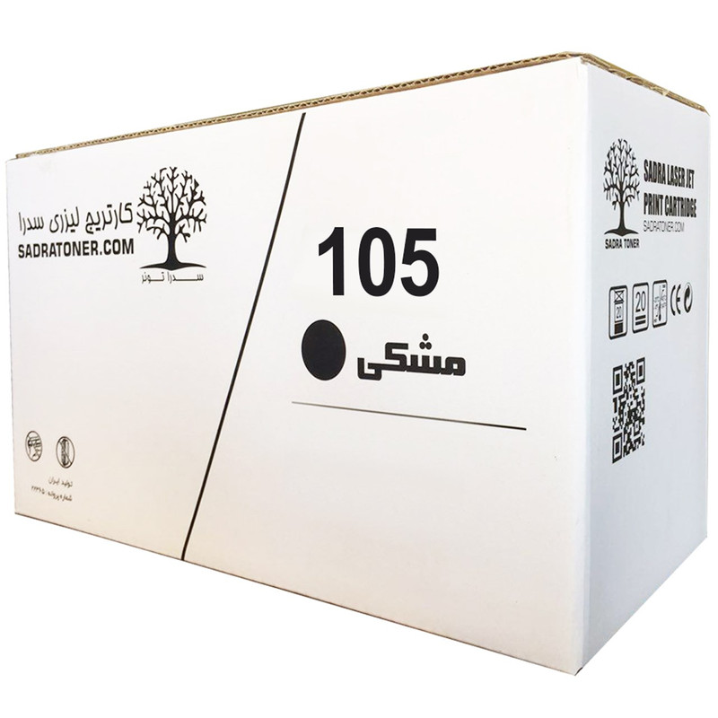 تونر مشکی سدرا مدل 105