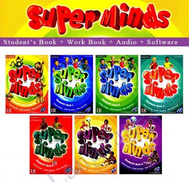 پک کامل سوپر مایند Super Minds ST+WB + CD