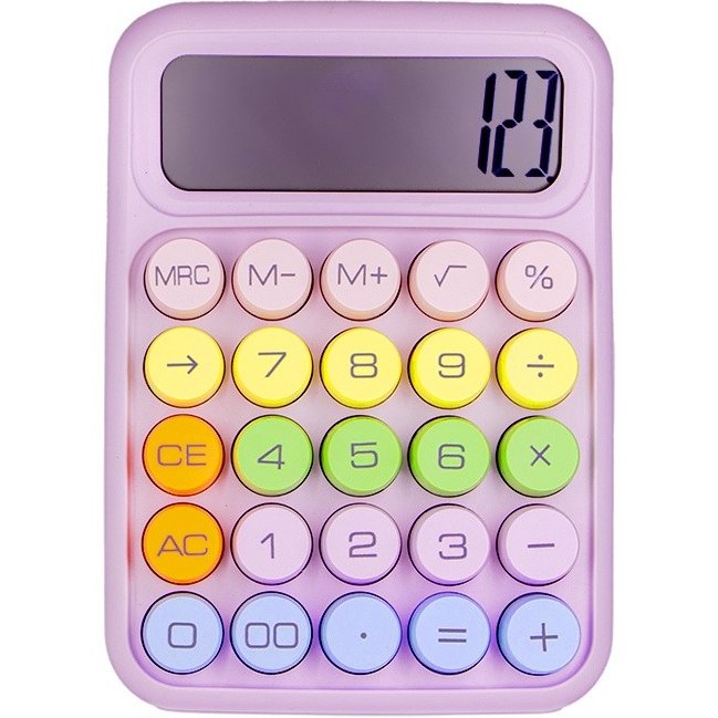 ماشین حساب فانتزی رنگی(RZ.8175)