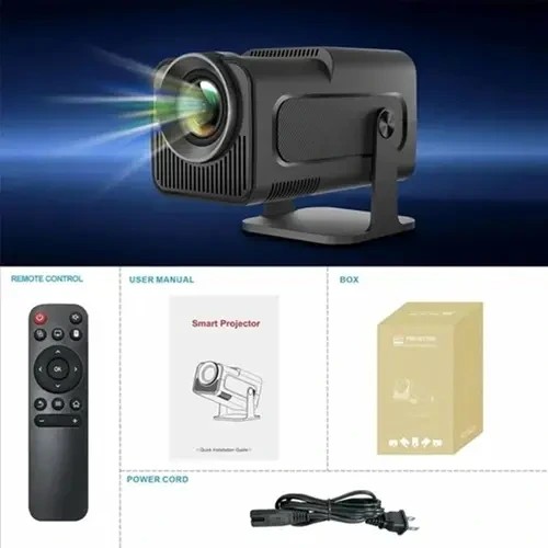 ویدئو پروژکتور هوشمند HY320 با حافظه ۱۶ گیگابایت و رم ۲ گیگابایت