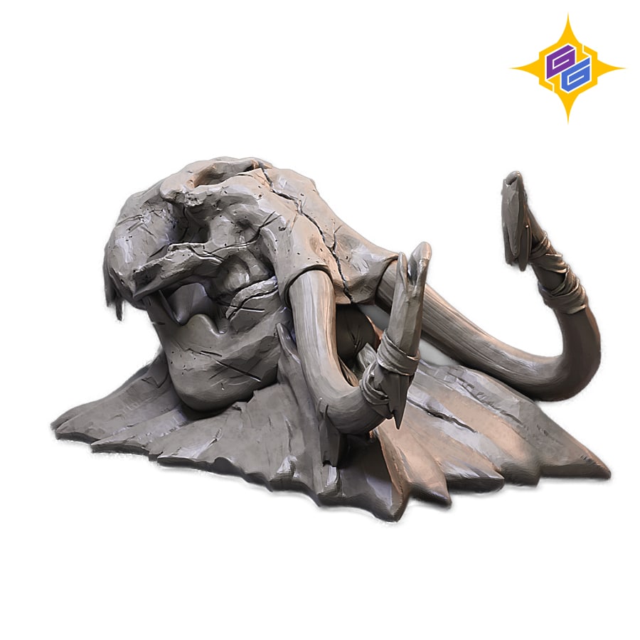 مینی فیگور طرح Mini figure Giant Mammoth Skull | Giant Mammoth Skull