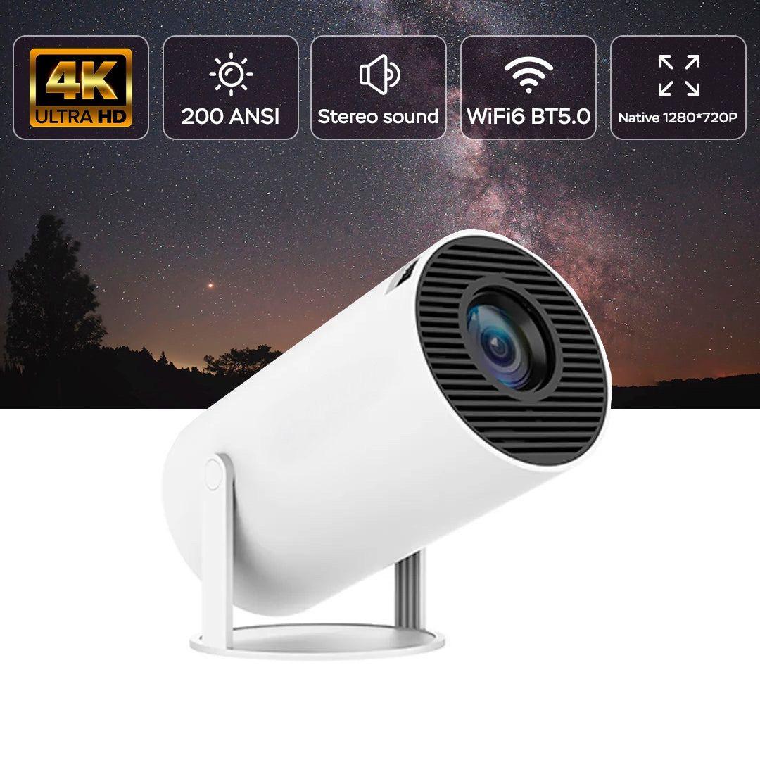 ویدیو پروژکتور رم 2 گیگابایت و حافظه 16 گیگ HY300 PRO Android 4K