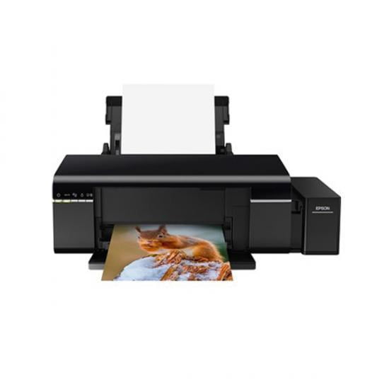 پرینتر جوهرافشان تک کاره EPSON مدل L805 بدون جوهر