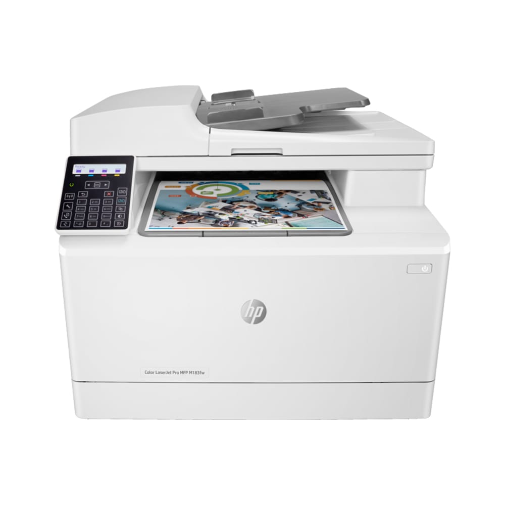 پرینتر رنگی لیزری چندکاره اچ‌پی مدل HP Color LaserJet Pro MFP M183fw Printer