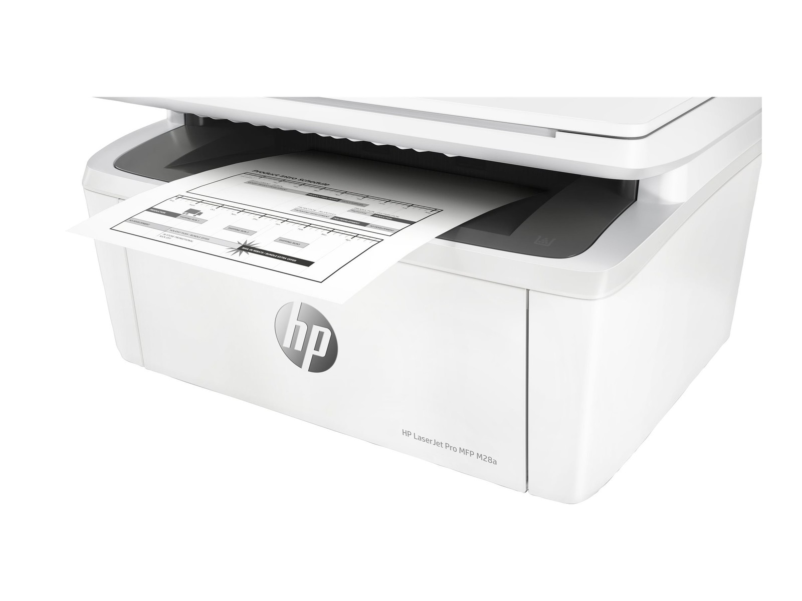 پرینتر چندکاره لیزری hp مدل LaserJet Pro MFP M28a
