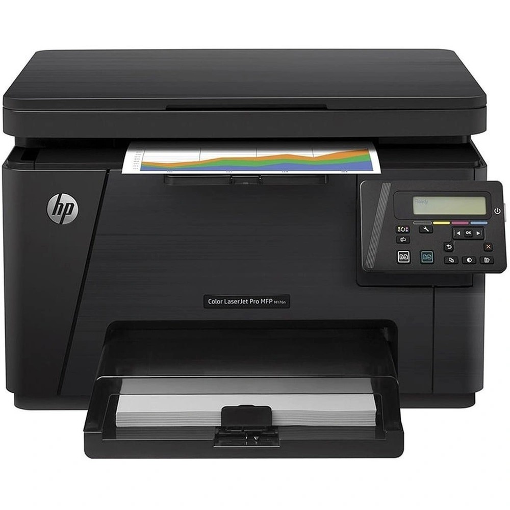 پرینتر چندکاره رنگی HP Color LaserJet Pro MFP M176n (استوک)