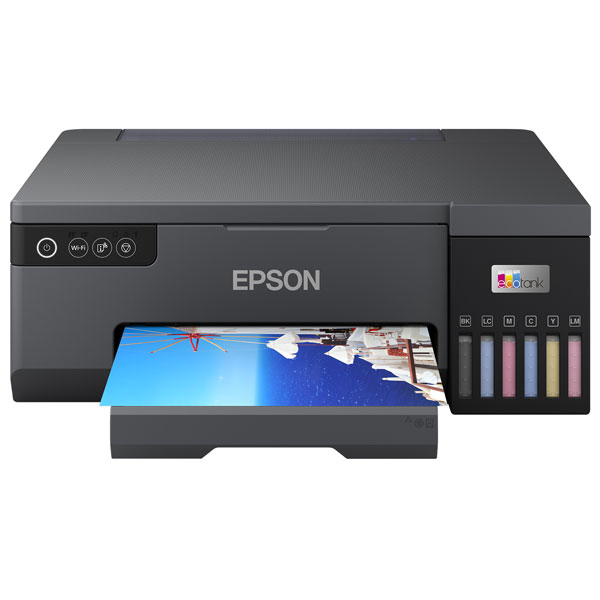 پرینتر اپسون L8050 Epson EcoTank تک‌کاره جوهرافشان با مخزن جوهر ۶ رنگ