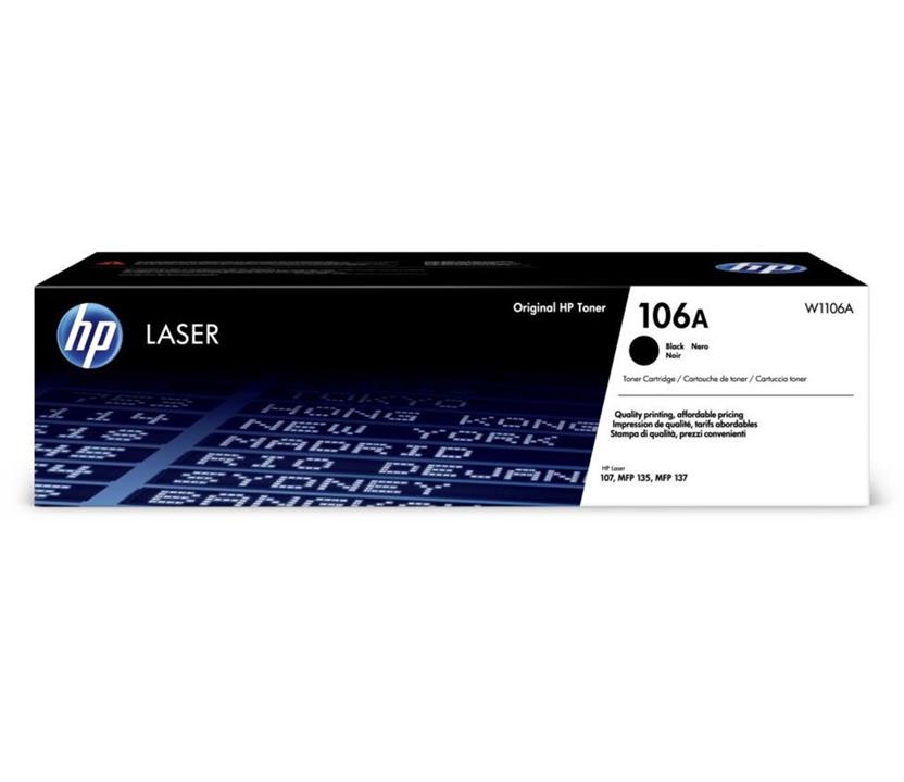 HP 106A Black LaserJet Toner Cartridge