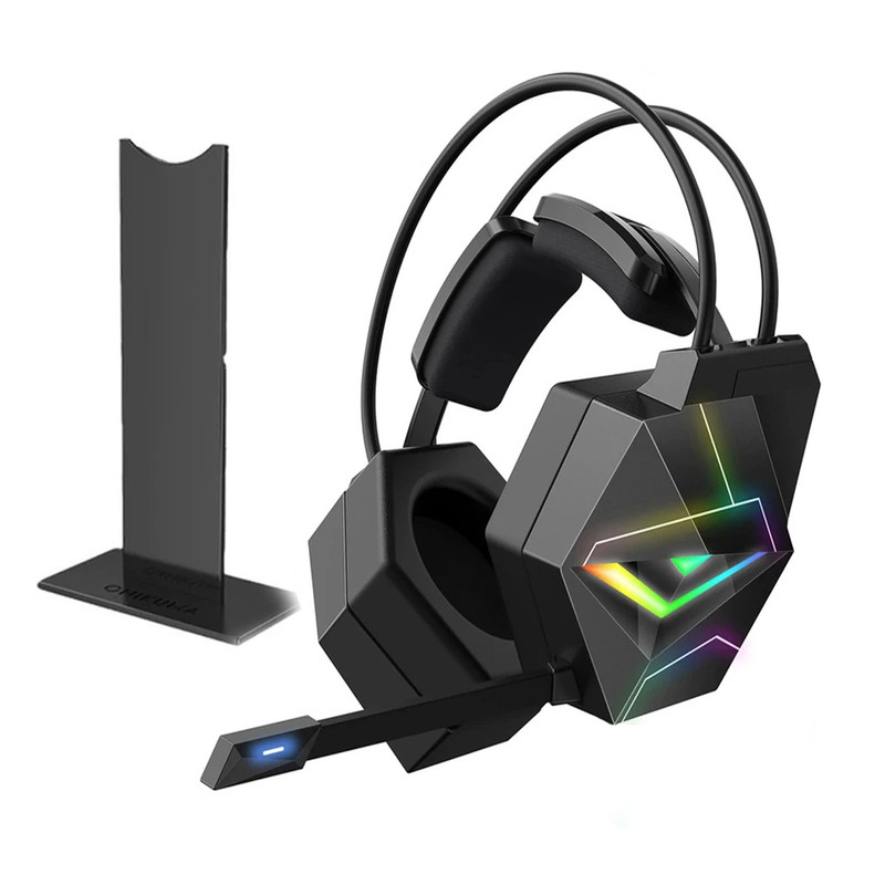 هدست گیمینگ اونیکوما مدل X20 (7.1) RGB به همراه پایه نگهدارنده