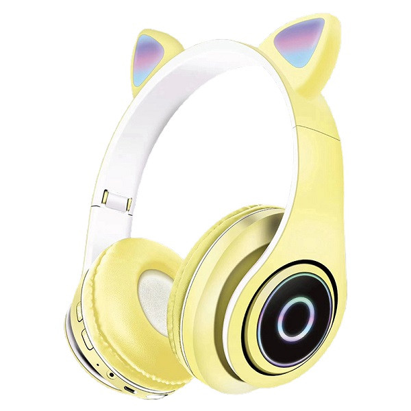 هدفون بلوتوثی مدل CAT EAR مدل P39M