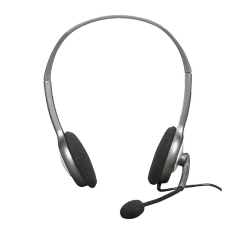 هدست سیمی لاجیتک Logitech H111 Wired Headset Stereo Microphone