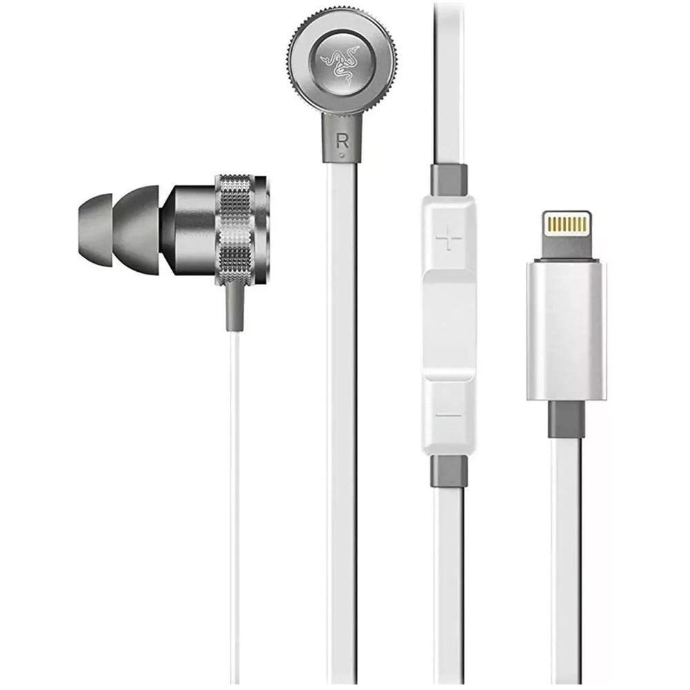 هندزفرى ریزر Razer Hammerhead Earbuds for iOS White