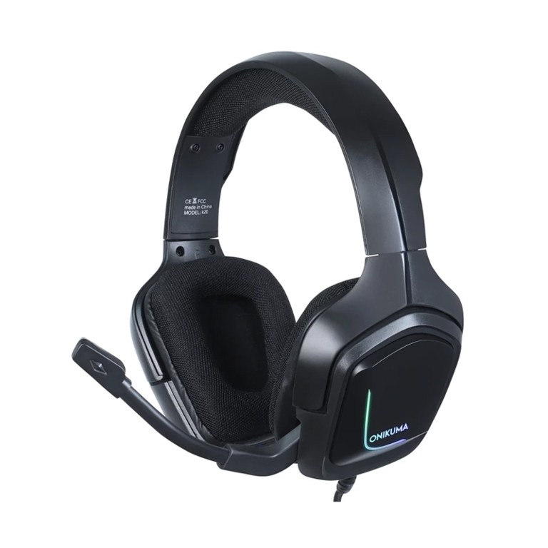 هدست اونیکوما ONIKUMA K20 BLACK GAMING باسیم ONIKUMA K20 BLACK GAMING