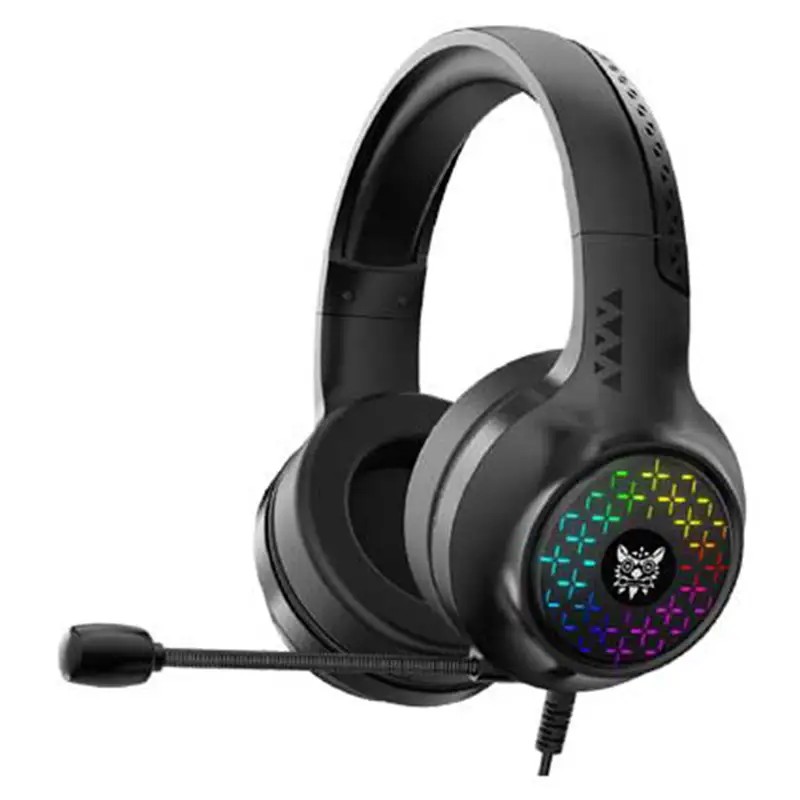 هدست اونیکوما ONIKUMA X7 PRO BLACK GAMING باسیم ONIKUMA X7 PRO BLACK GAMING HEADSET WITH RGB