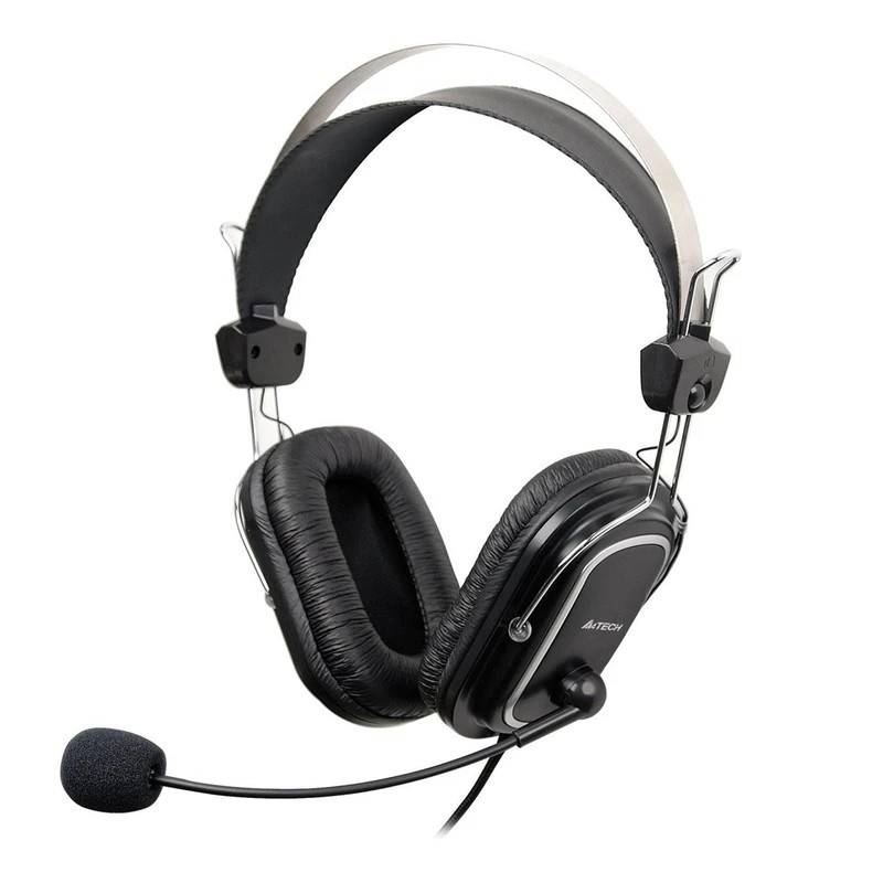 هدست ایفورتک مدل A4TECH HS-60 | هدست سیمی با میکروفون