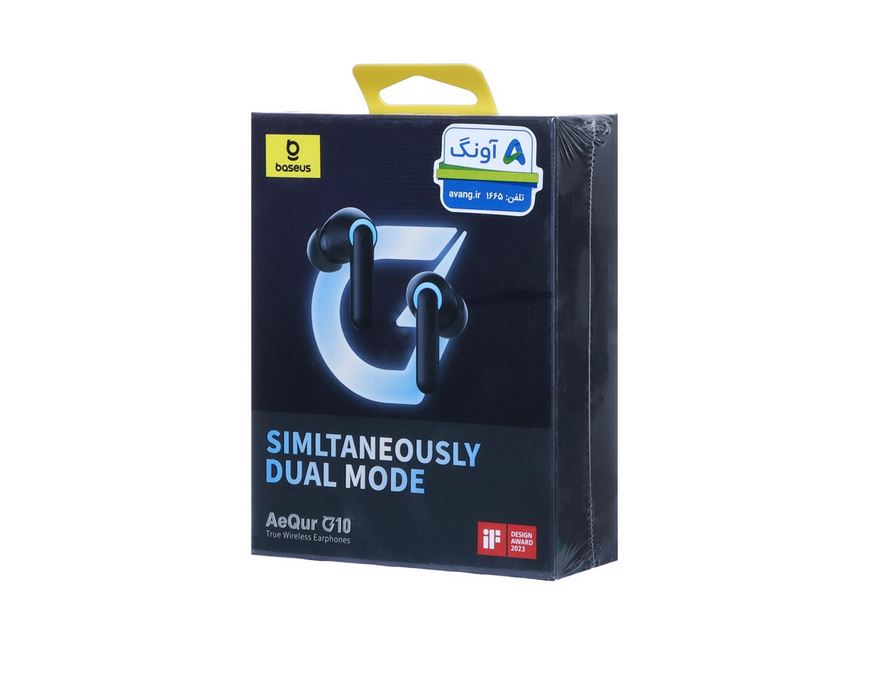 ایرفون بی سیم Baseus مدل AeQur G10 – مشکی رنگ با گارانتی معتبر اصلی