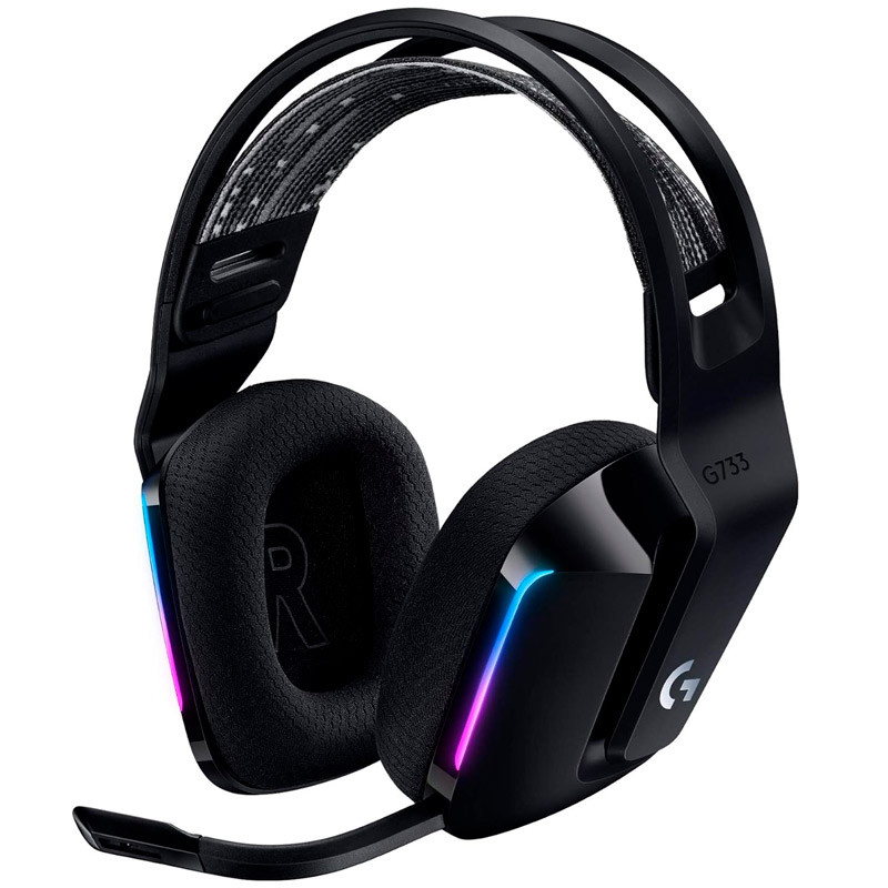 هدست لاجیتک بی سیم G733 Lightspeed RGB بیسیم Logitech G733 Lightspeed RGB Wireless Gaming Headset