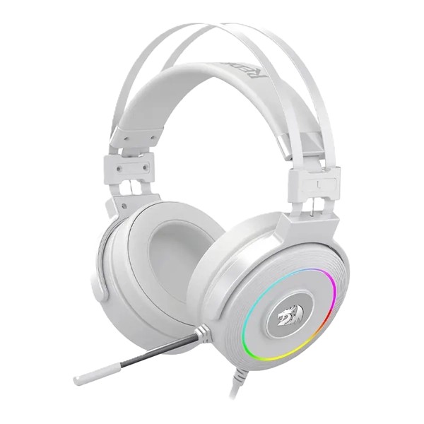 هدست ردراگون REDRAGON H320 LAMIA 2 WHITE همراه پایه HEADSET H320 LAMIA