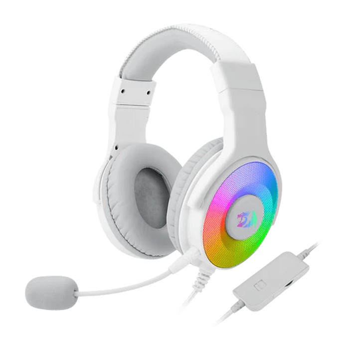 هدست ردراگون Pandora H350 RGB WHITE باسیم REDRAGON Pandora H350 RGB WHITE Stereo Gaming Headset