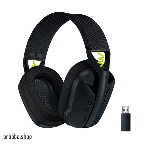 هدست لاجیتک LOGITECH G435 BLACK بیسیم Logitech G435 Gaming wireless Headphones