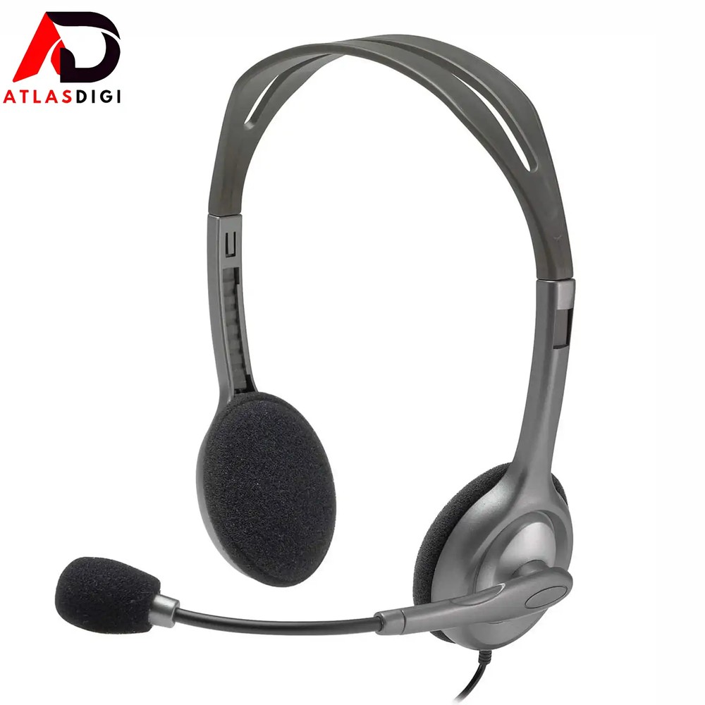 هدست لاجیتک مدل H110 Stereo - Logitech H110 Stereo Headset