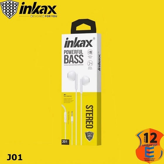 هندزفری سیمی اینکاکس inkax J01