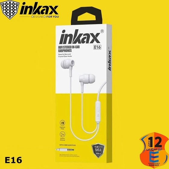 هندزفری سیمی اینکاکس inkax E16