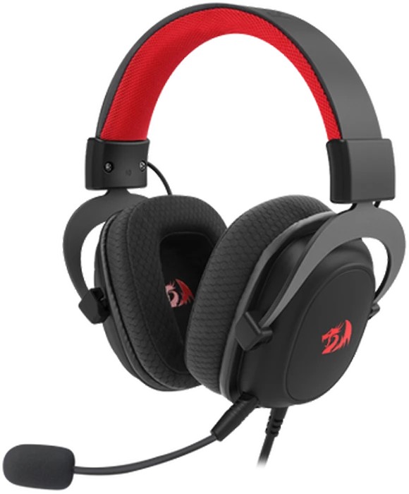 هدست ردراگون REDRAGON H510 ZEUS X RGB WIRED WHITE باسیم REDRAGON H510 ZEUS X RGB GAMING HEADSET - WIRED