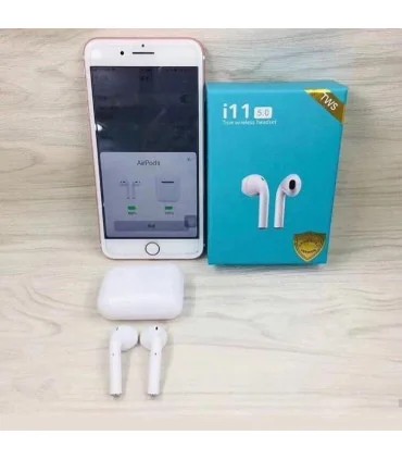 ایرپاد لمسی TWS مدل i11 TWS i11 Airpods