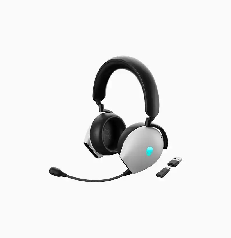 هدفون بی سیم گیمینگ دل مدل Dell ALIENWARE TRI-MODE WIRELESS GAMING HEADSET AW920H