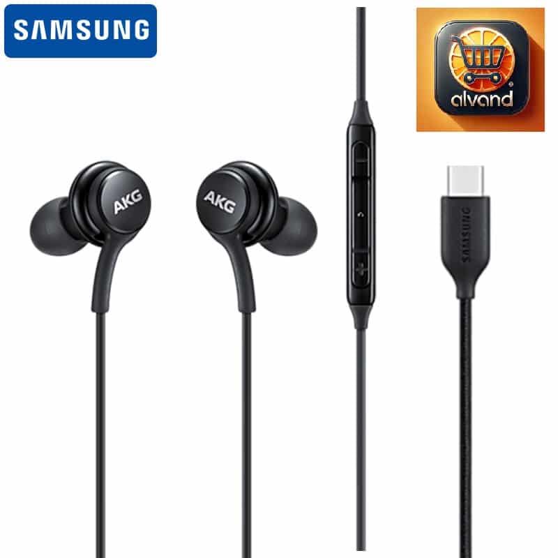 هندزفری سیم AKG موبایل سامسونگ S23 Plus مدل Type-C