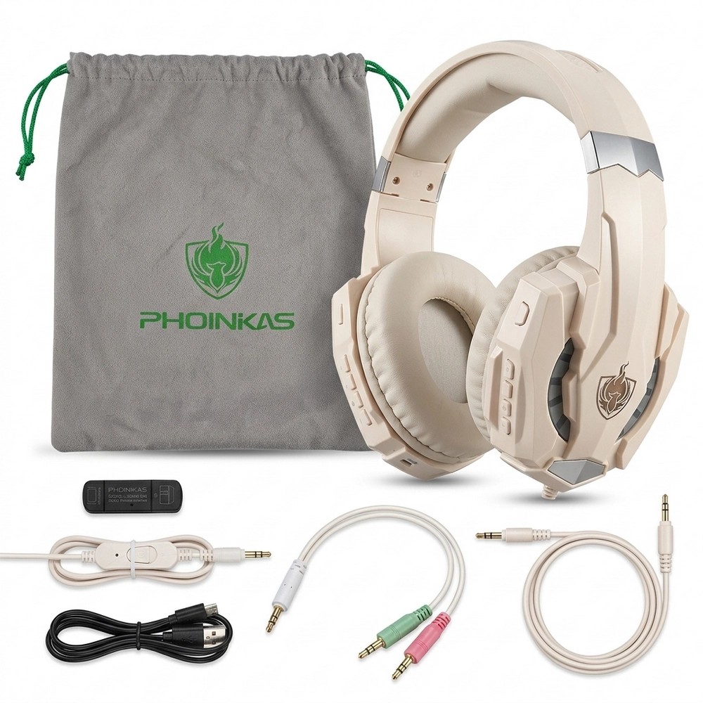هدست گیمینگ بیسیم فونیکاس مدل PHOINIKAS G9000 Max
