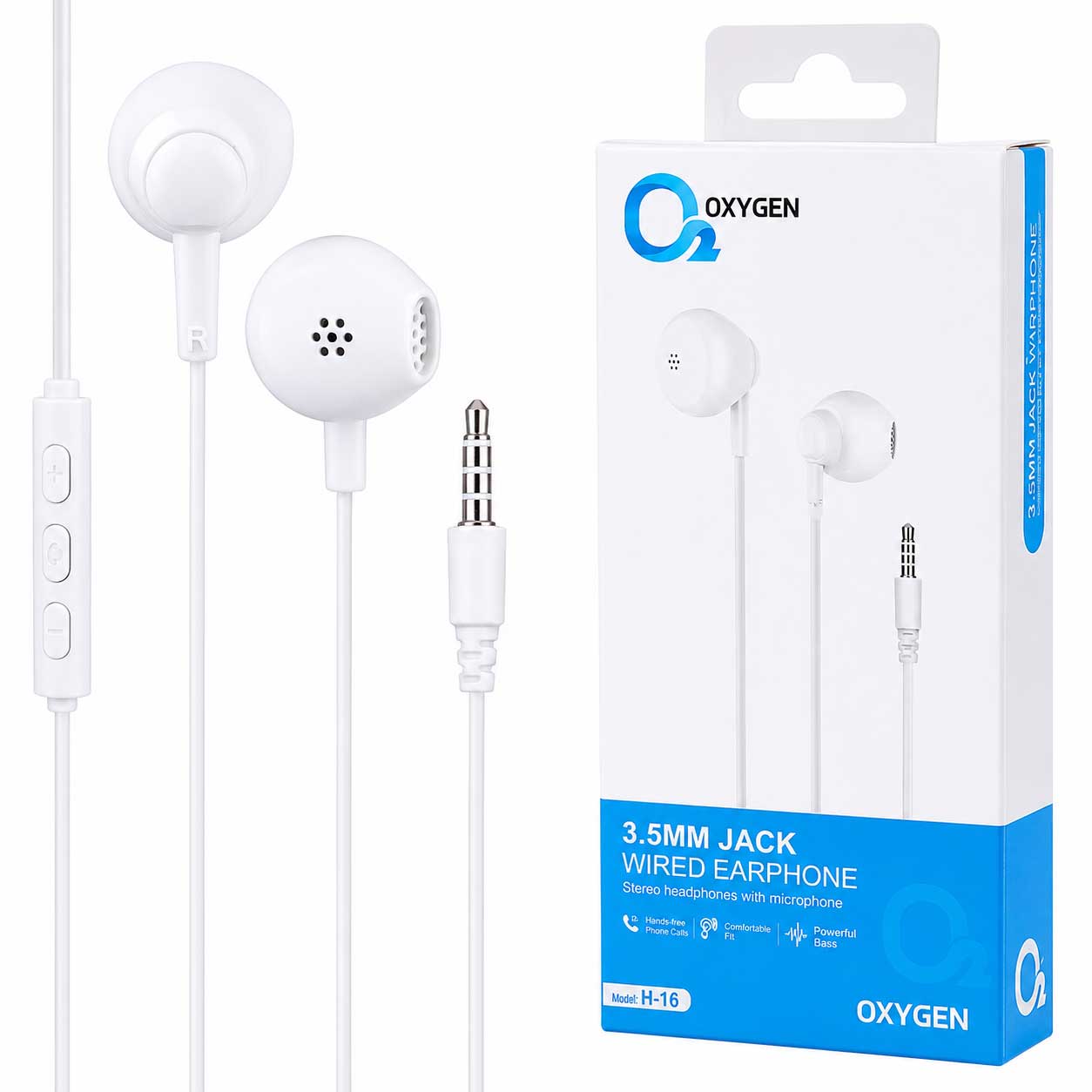 هنذفری OXYGEN H16