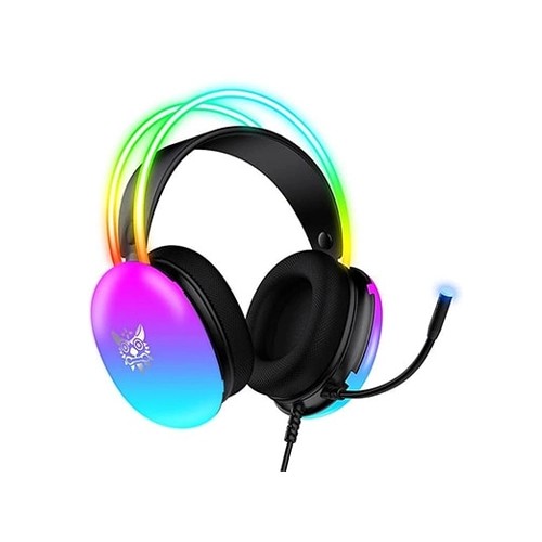 هدست گیمینگ اونیکوما مشکی ONIKUMA X25 RGB Gaming Headset