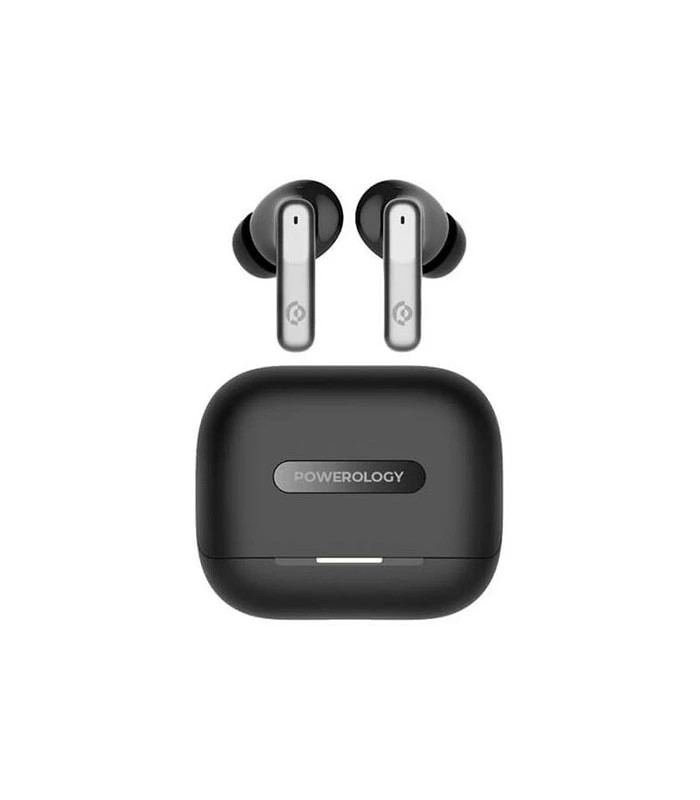 ایرپاد Powerology Hybrid True Wireless Earbuds with ANC + ENC 6 Microphone
